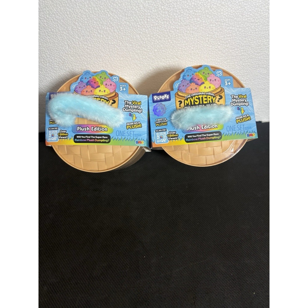 RMS Mystery Dumpling NEW PLUSH Rainbow Plush Edition VIRAL 2 Pack